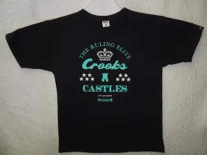 The Ruling Elite T Shirt Large Black
