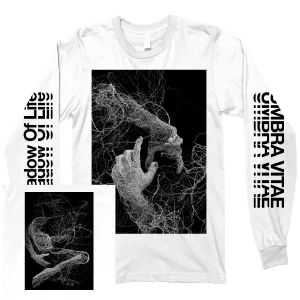 Umbra Vitae "Shadow of Life" White Longsleeve