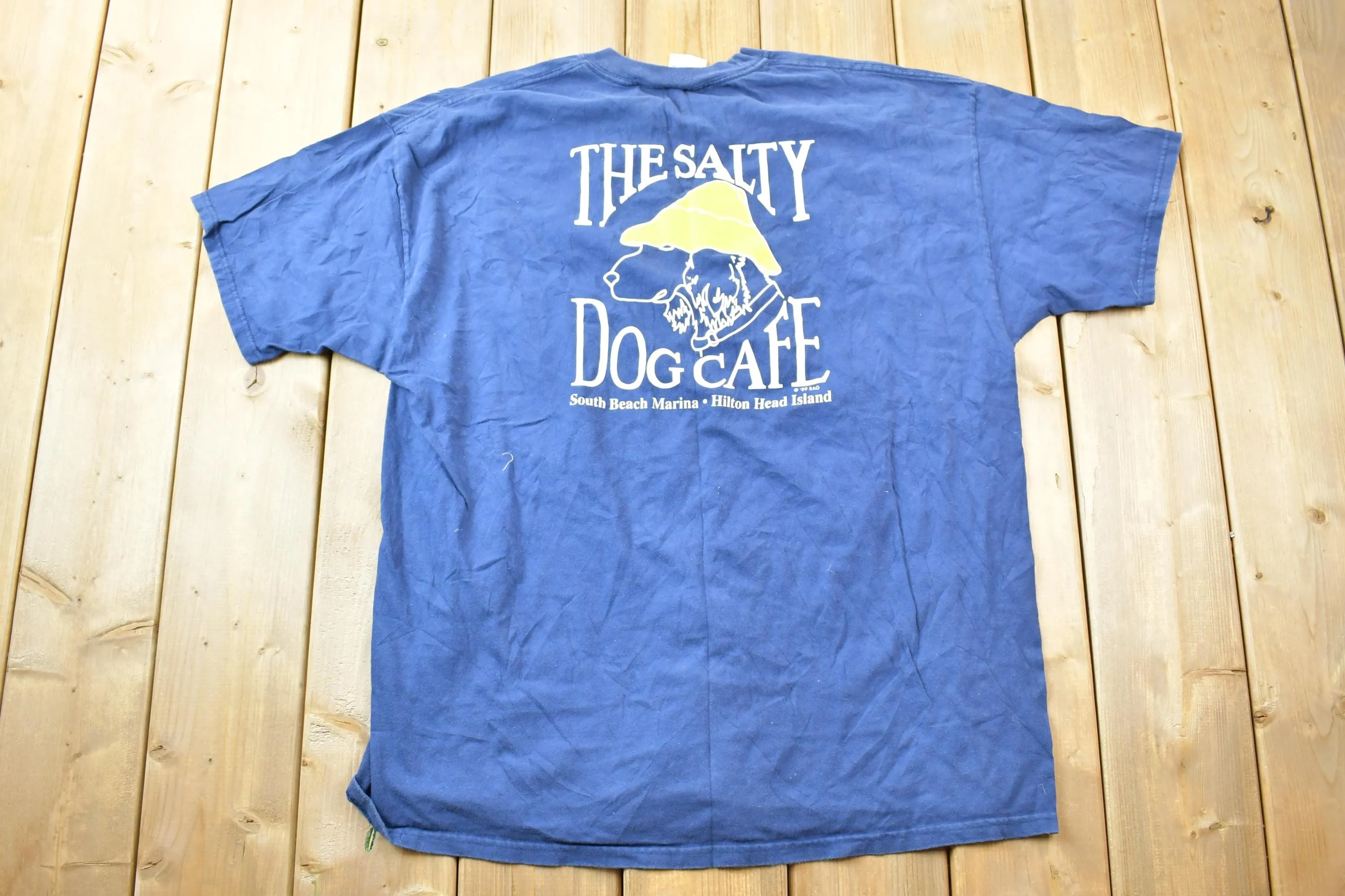 Vintage 1990s The Salty Dog Cafe Souvenir T-Shirt