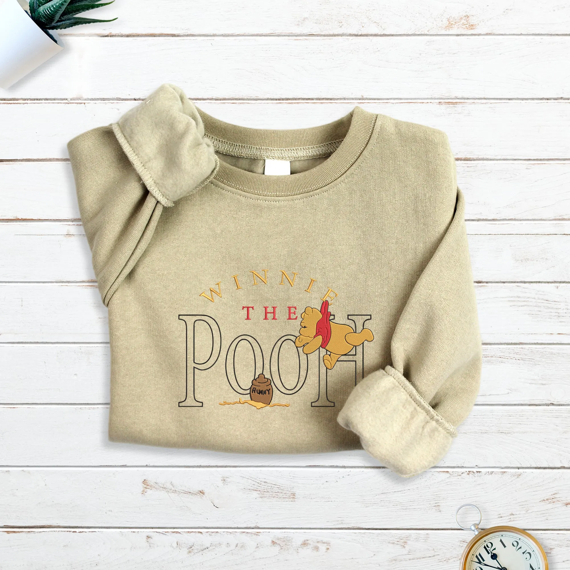 Winnie The Pooh Embroidered Toddler Sweatshirt
