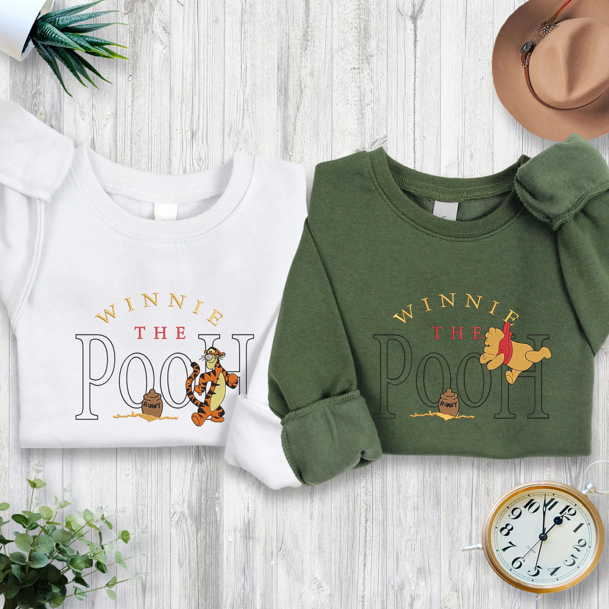 Winnie The Pooh Embroidered Toddler Sweatshirt