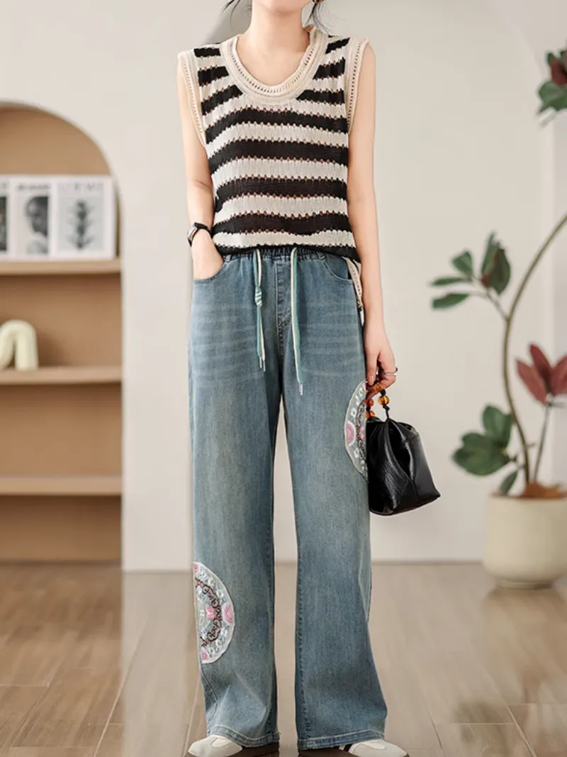 Women’s Everyday Looks Elevated with Embroidery Bottom