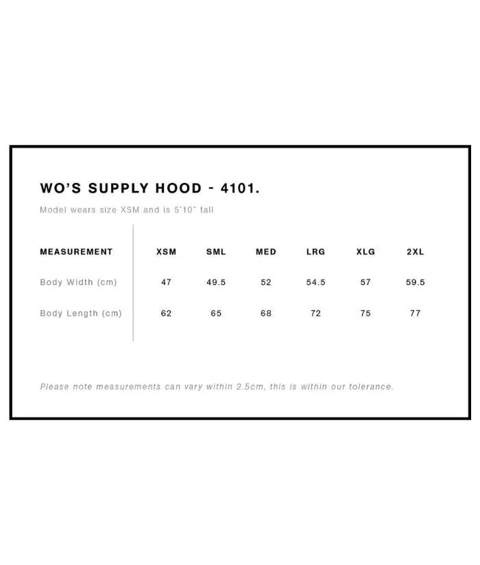 Womens Supply Hoodie